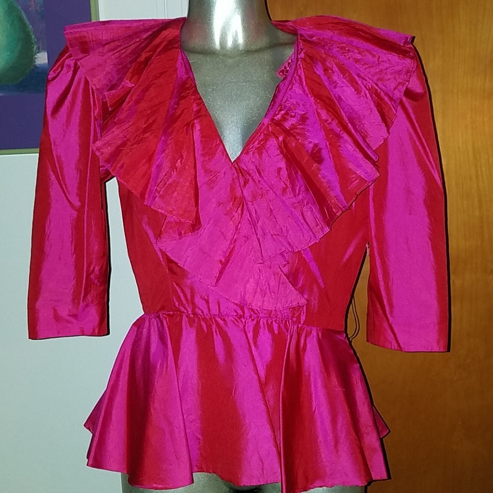 Vintage SILKS by Gillian Silk Blouse